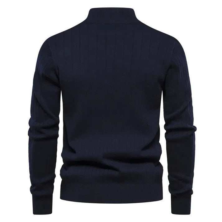 Nurozis | Half-Zip Knit Jumper for Men